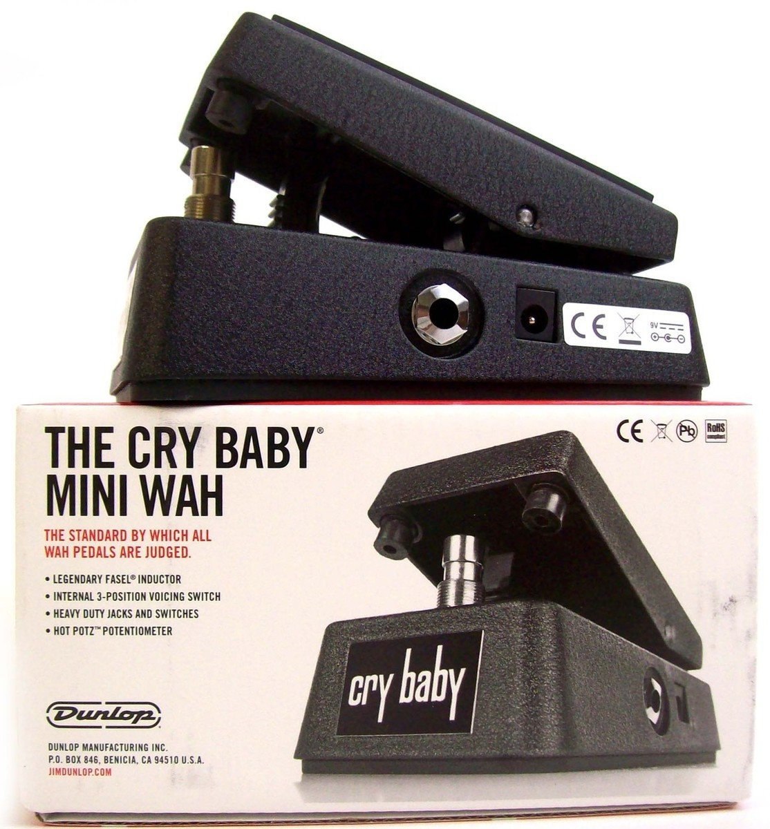 Dunlop CBM95 Cry Baby Mini Wah Pedal