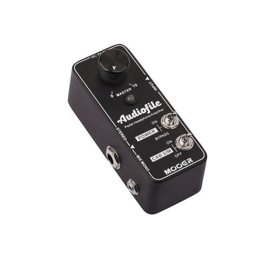 mooer pedal amp Mooer Micro Series Audiofile Headphone Amplifier Pedal – Flipside Music