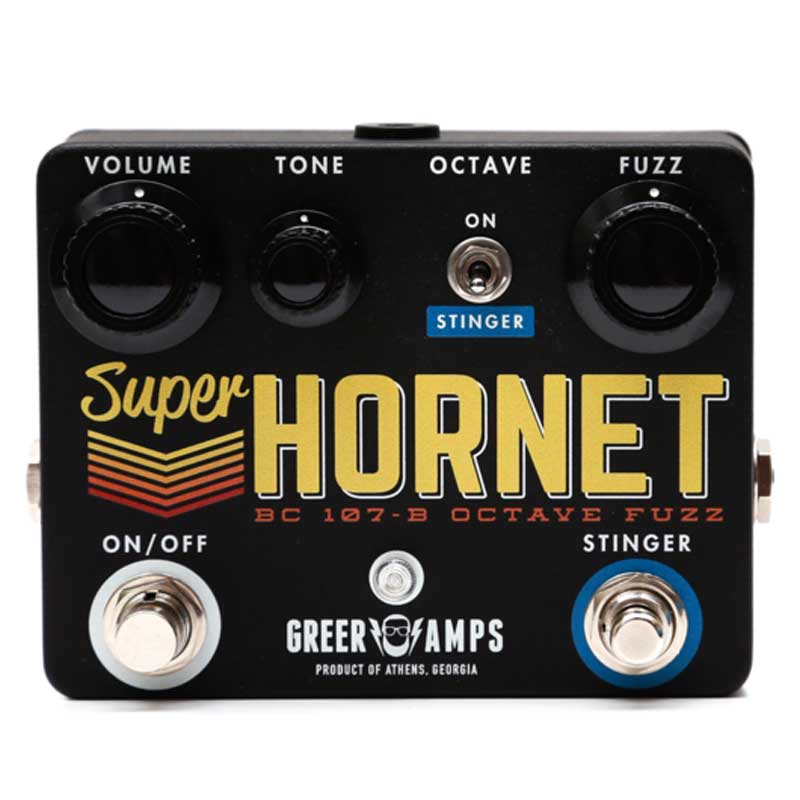 Greer Amps Super Hornet Fuzz Pedal