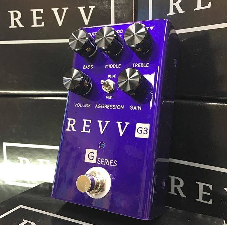 Revv Amplification G3 Purple Channel Distortion Pedal – Flipside Music