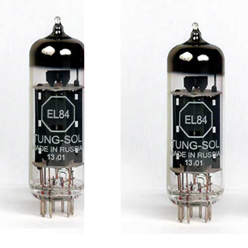 Tung-Sol EL84B Tube- Platinum Matched Pair