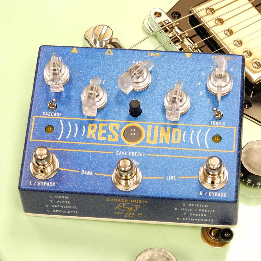 Cusack Music Resound - Digital Reverb w/ Presets & Extend Switch