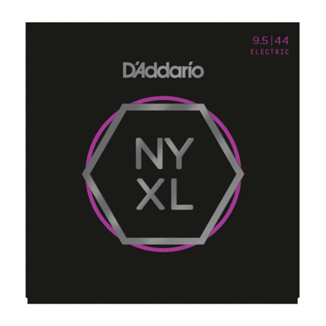 D'Addario NYXL 9.5-44 Nickel Wound Electric Guitar Strings, Super Light Plus