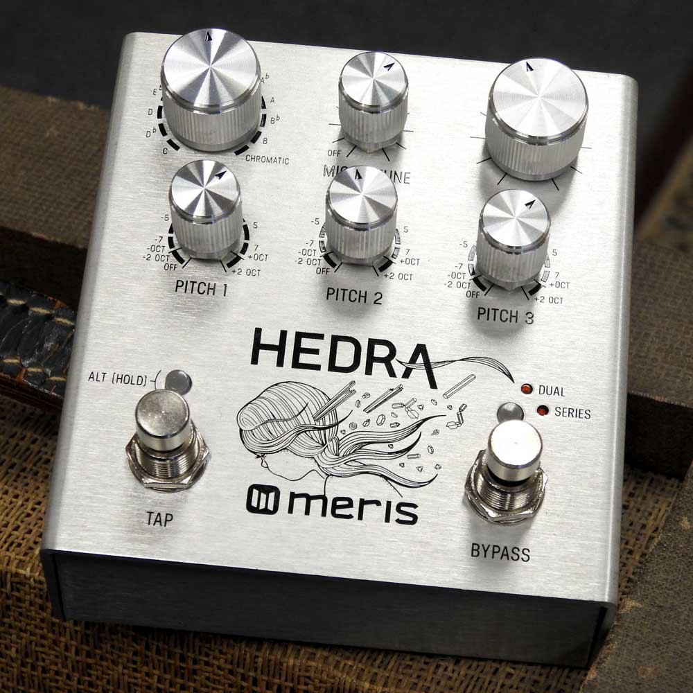 hedra pedal Meris Effects Hedra 3-Voice Rhythmic Pitch Shifter – Flipside Music