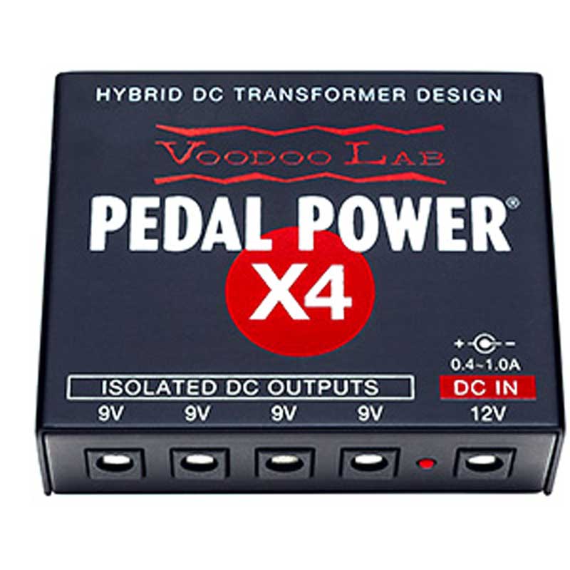 Voodoo Lab Pedal Power Supply X4