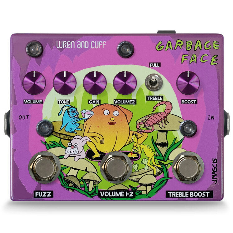 Wren and Cuff J. Mascis Garbage Face Fuzz Pedal