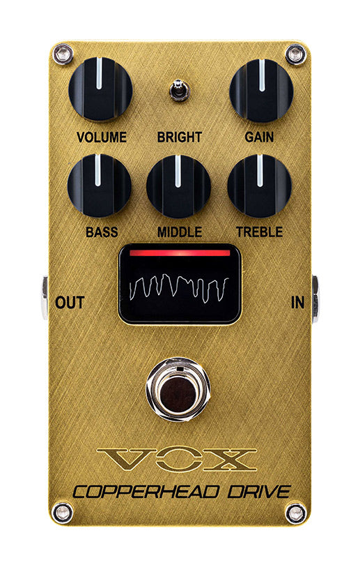 Vox Valvenergy – Copperhead Drive Valve Distortion Pedal (NOS)