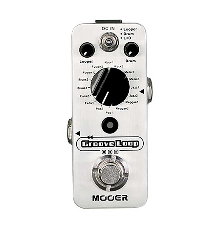 Mooer Groove Loop Drum Machine and Micro Looper