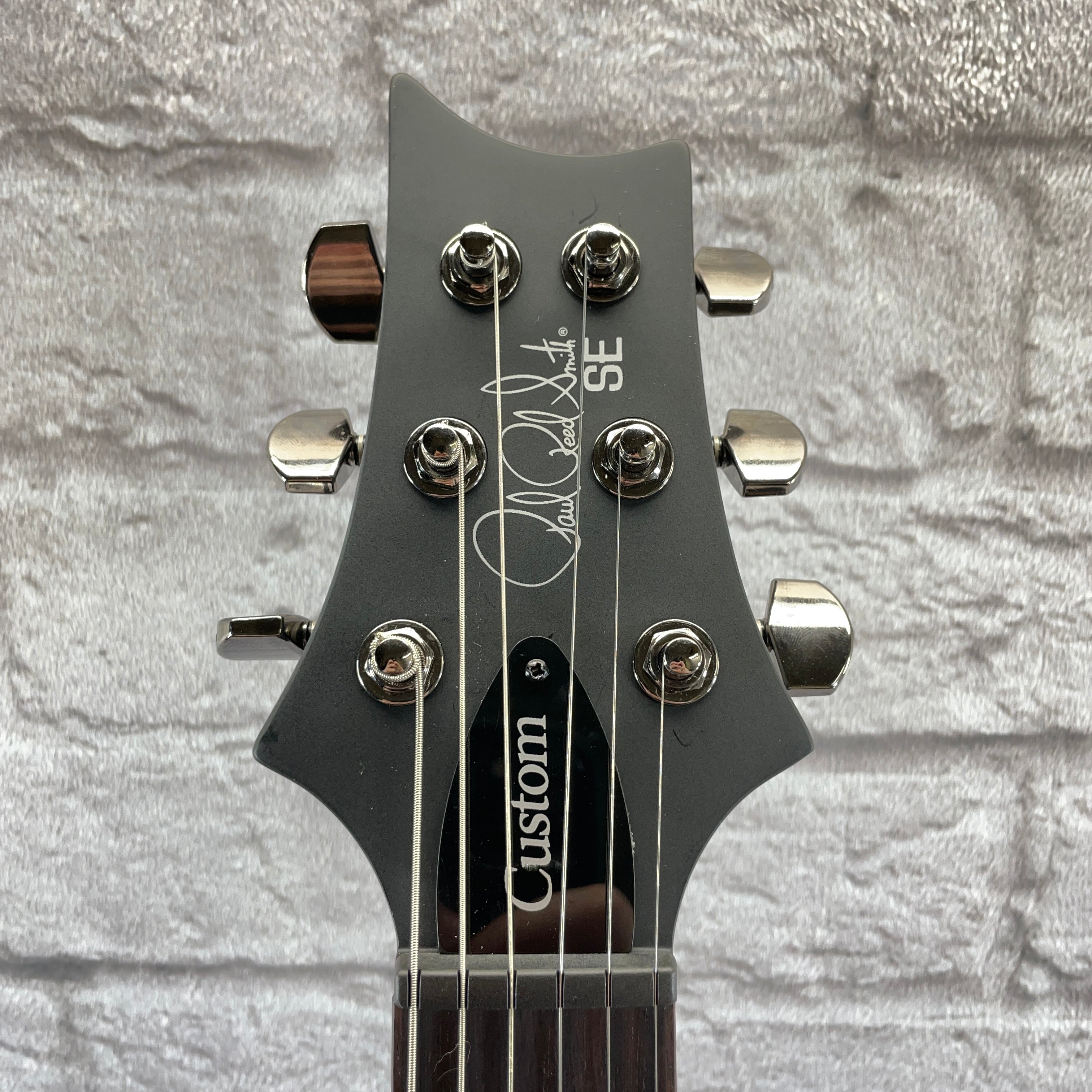 PRS Guitars SE Custom 24-08 Poplar Burl LTD - Lake Blue Midnight Burst Electric Guitar