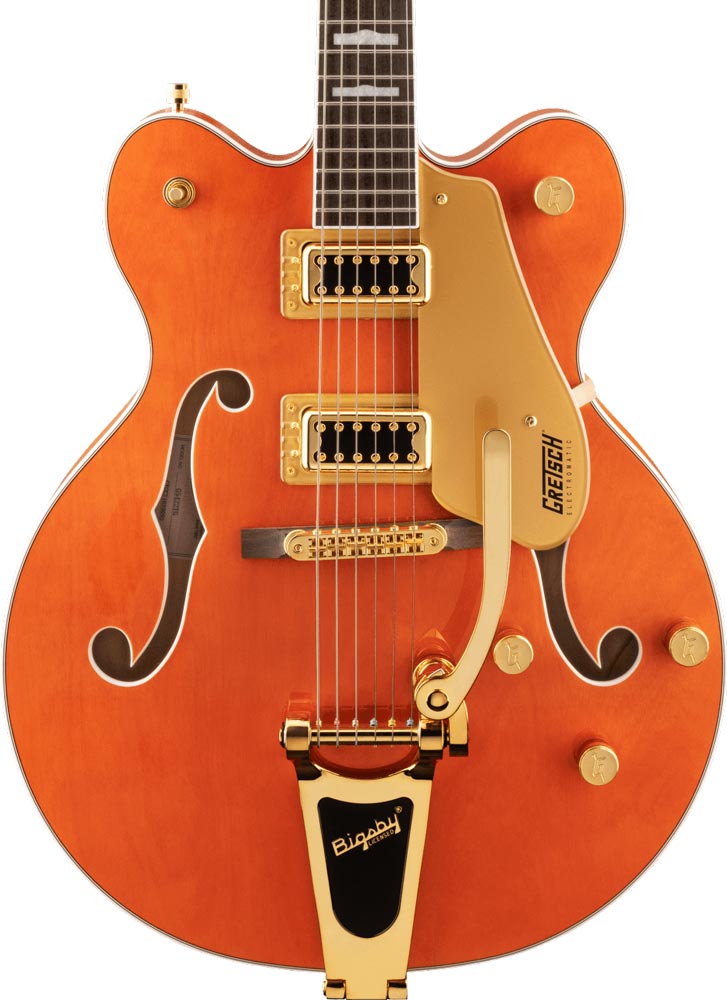 Gretsch Guitars G5422TG Electromatic Classic Hollow Body Double-Cut with Bigsby - Orange Stain