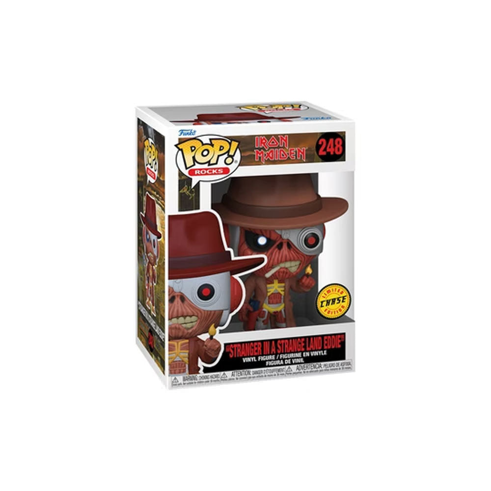 Funko #248  Iron Maiden Stranger in a Strange Land Eddie (Chase Version)