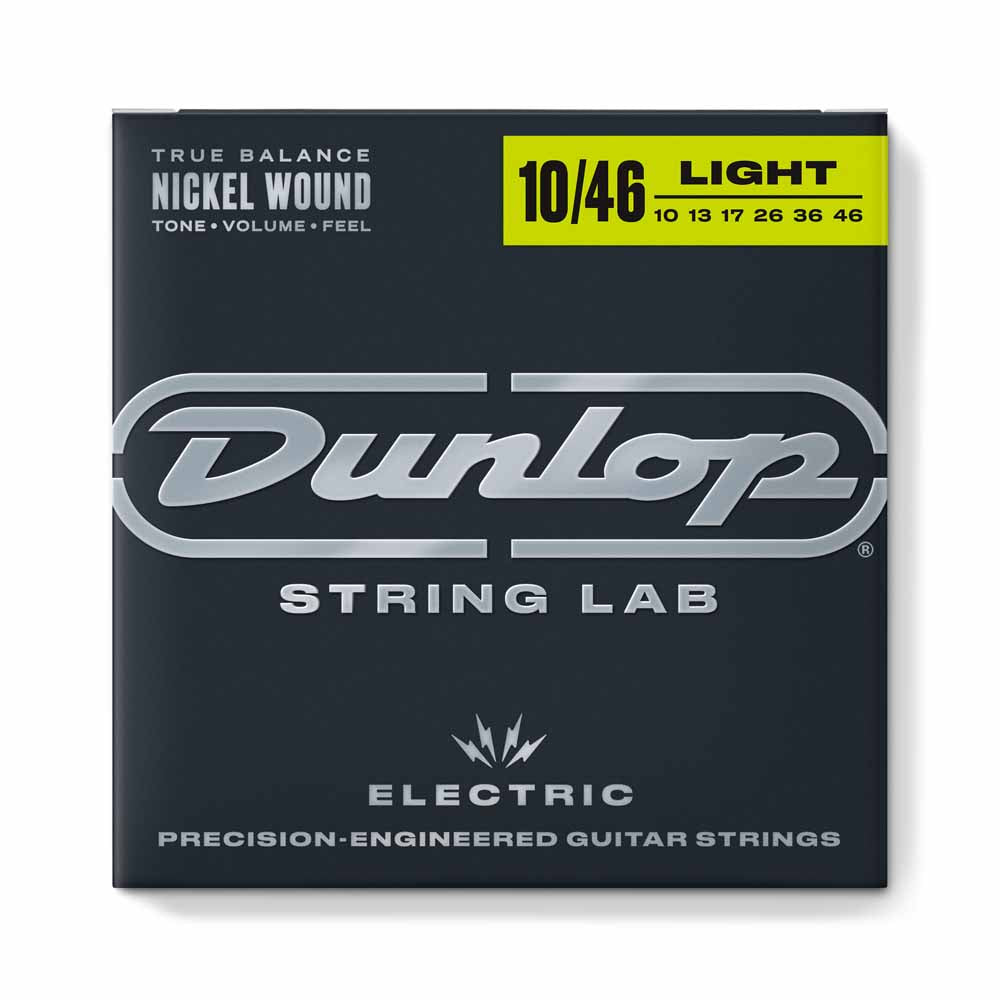 Dunlop Electric Nickel 10-46 Guitar Strings, 3 pack