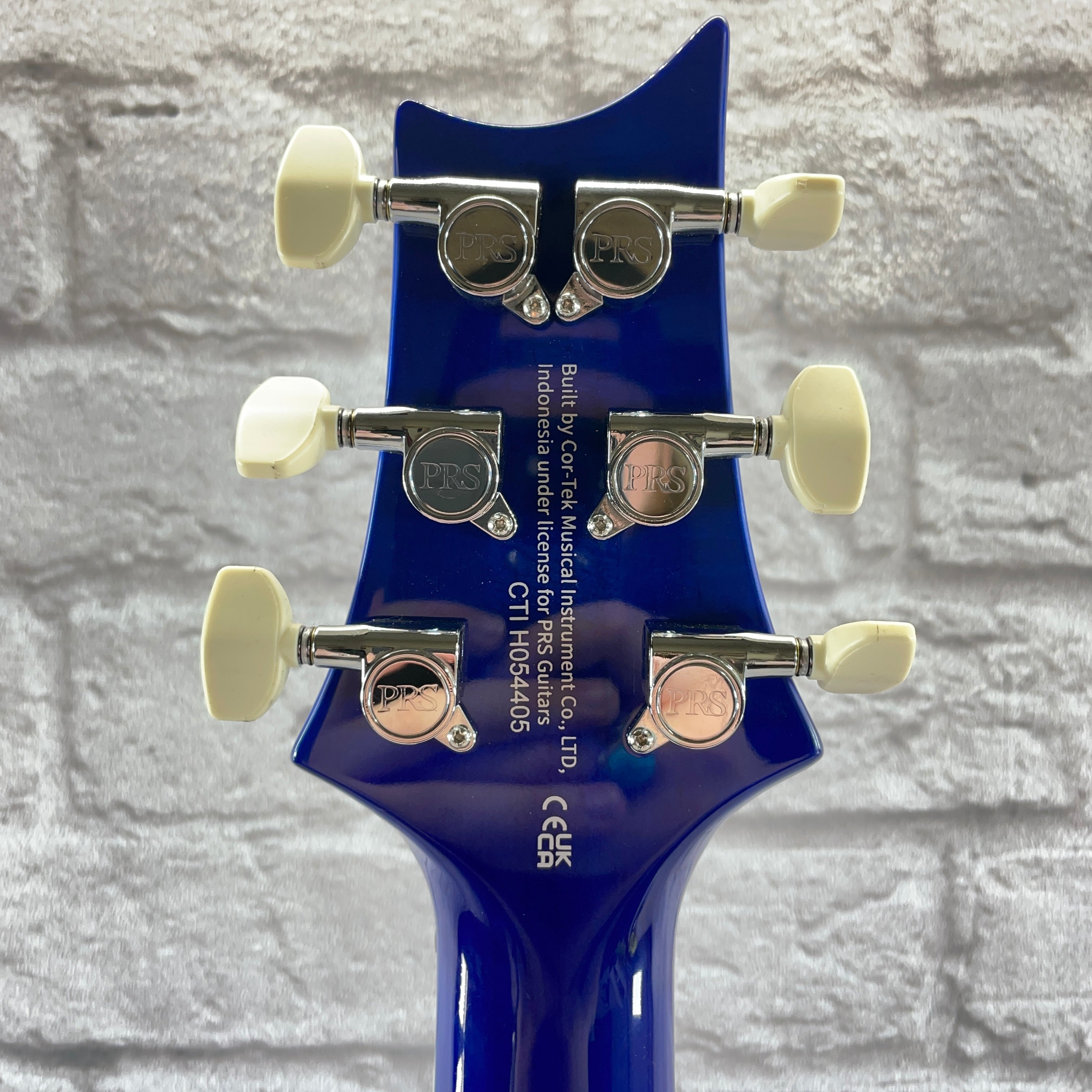 PRS Guitars SE Custom 24-08 Quilt Electric Guitar - Lake Blue