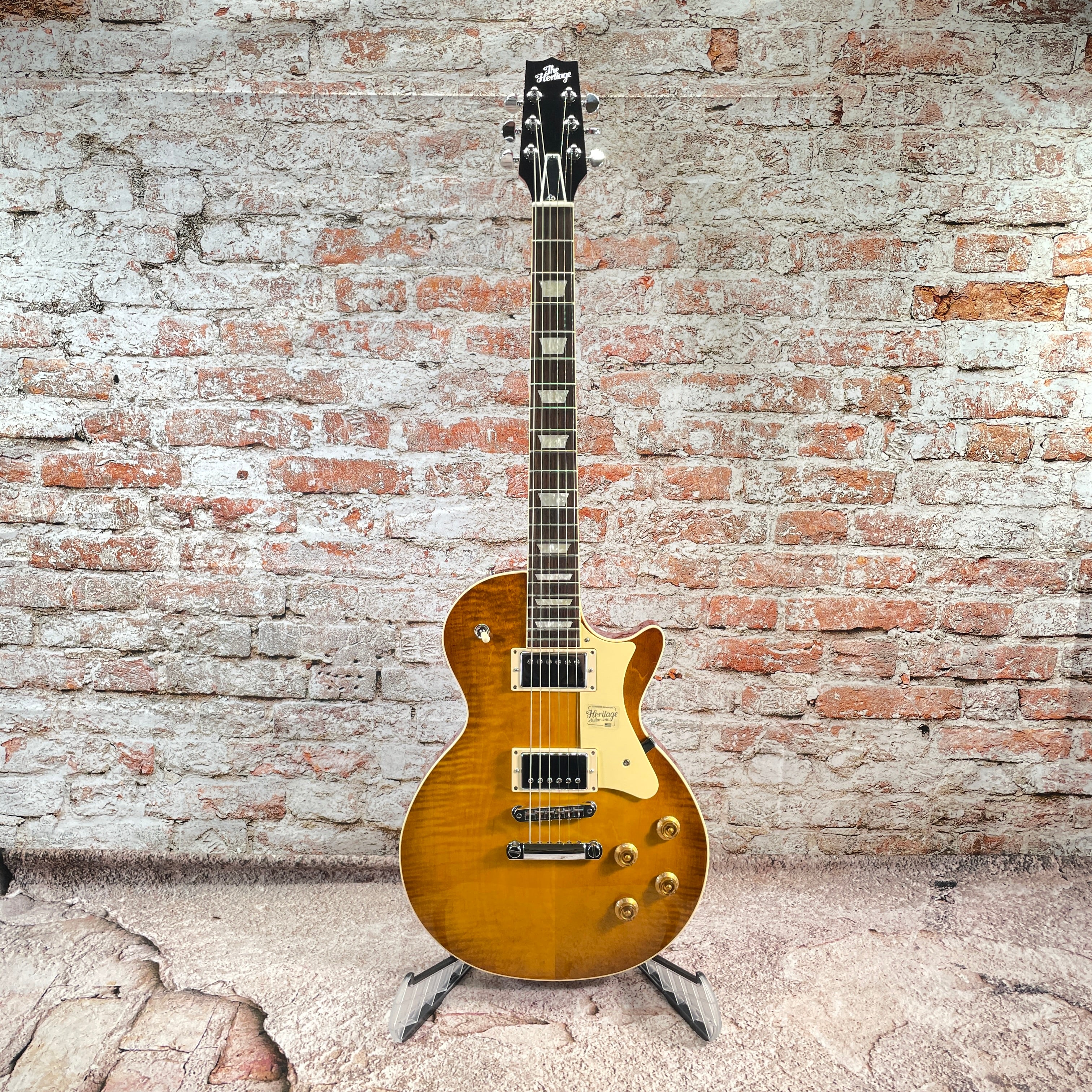 DEMO: Heritage Guitars Electric Guitar Standard Collection H150 - Dirty Lemon Burst