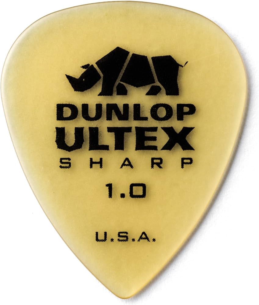 Dunlop Ultex Sharp Pick 6 -pack 1.0MM