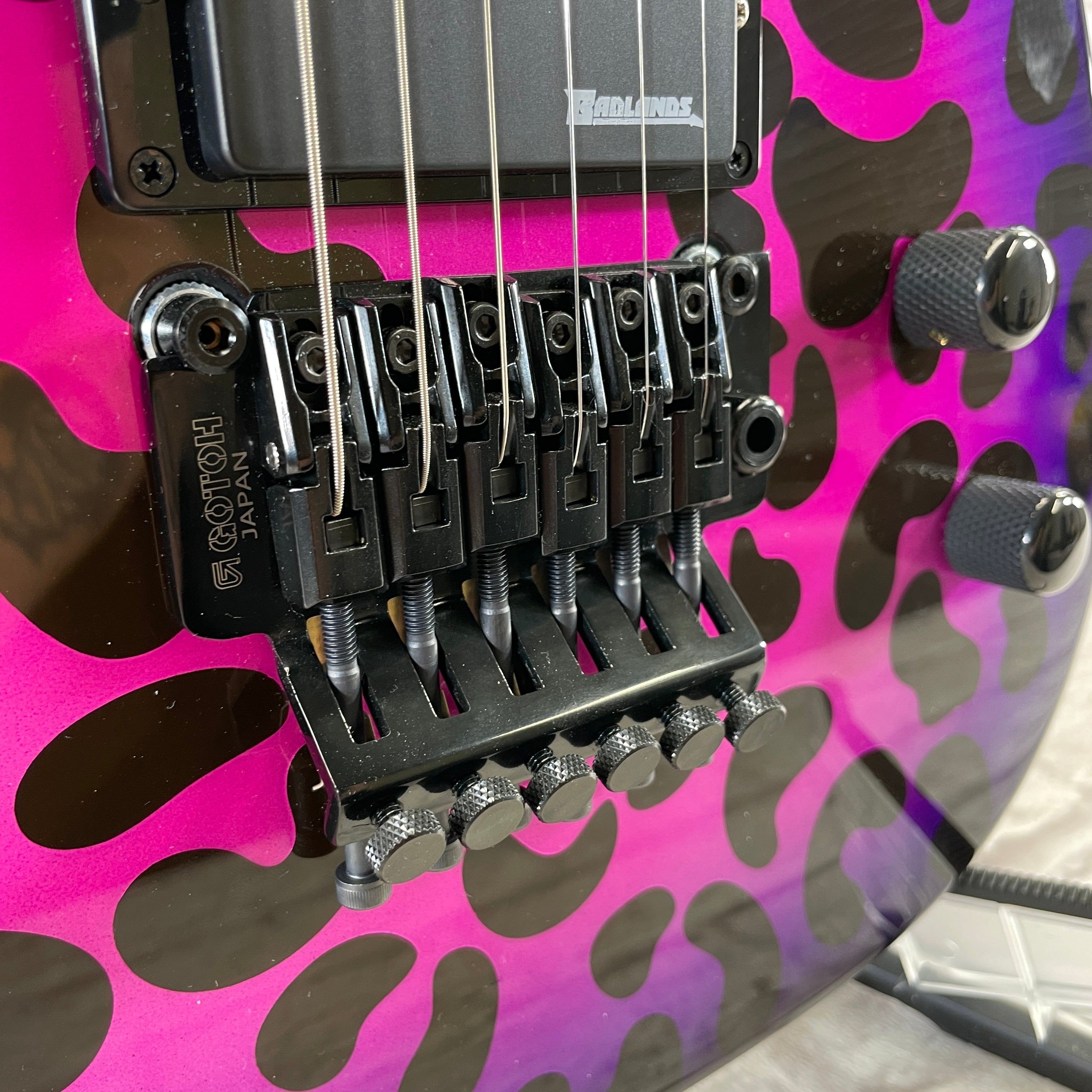 Badlands Guitar Company GX1 Hellcat Electric Guitar- PurpleBurst