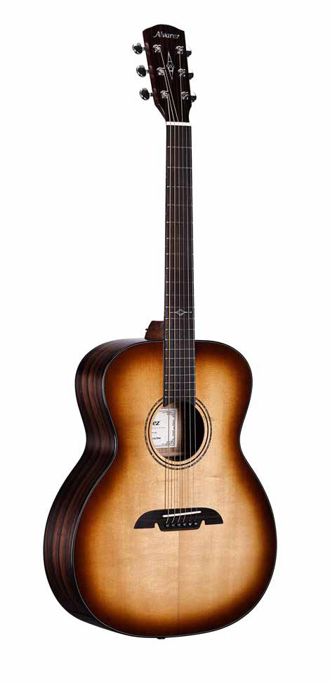 Alvarez Guitars AEF90 Ebony Elite Artist Elite Folk Acoustic Guitar