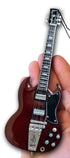 AXE HEAVEN 6" Gibson 1964 SG Standard Cherry Guitar Holiday Ornament