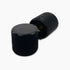 Allparts MK-0115-003 Metal Barrel Knobs - 2 ct (Black)