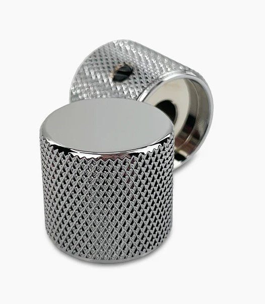 Allparts MK-0115-010 Chrome Barrel Knobs - 2 ct