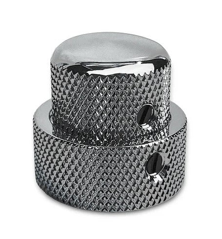 Allparts MK-0137-010 Stacked Concentric Knob Set - Chrome