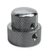 Allparts MK-0137-010 Stacked Concentric Knob Set - Chrome