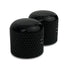 Allparts MK-0910-003 Black Dome Knobs