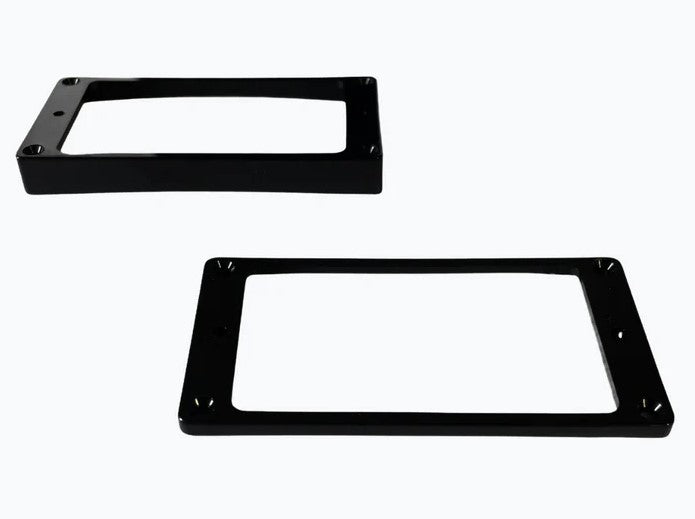 Allparts PC-0743-023 Slanted Humbucking Pickup Ring Set- Black