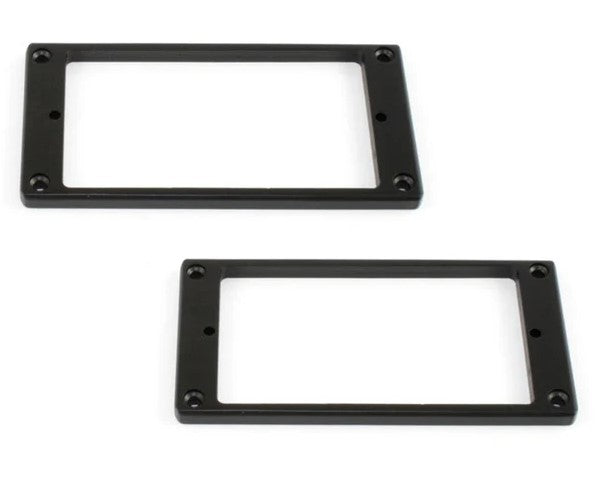 Allparts PC-0745-023 Non-Slanted Humbucking Pickup Ring Set- Black