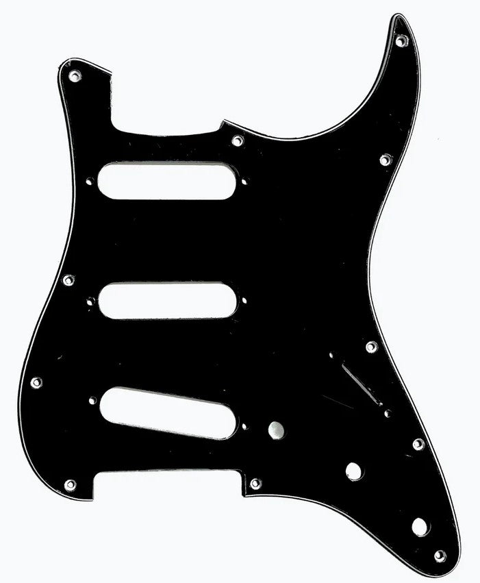 Allparts PG-0552-033 Black Pickguard for Stratocaster