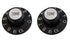 Allparts PK-3242-023 Set of 2 Witch Hat Tone Knobs (Black)