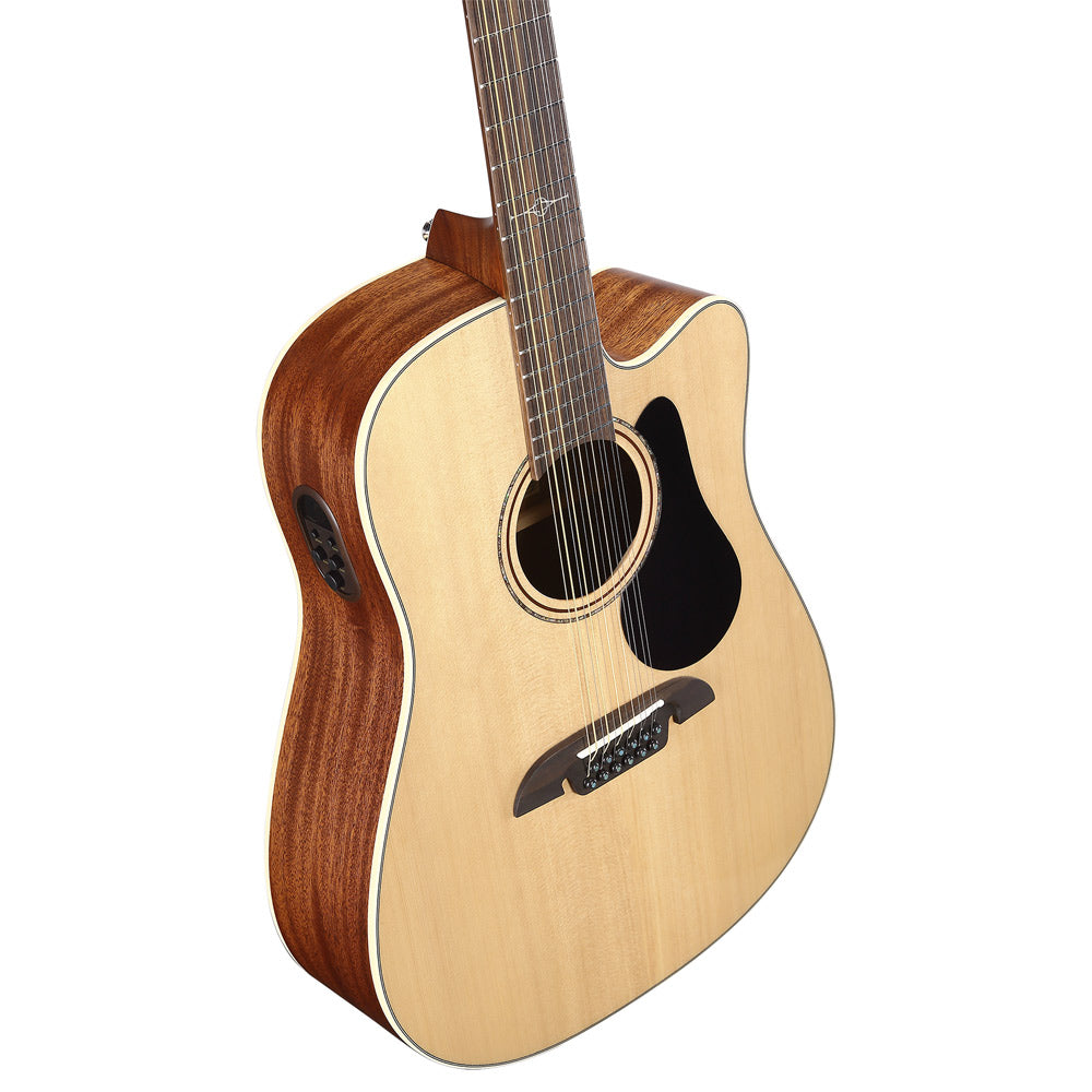 Alvarez Guitars AD60ce Artist 12 String Dreadnought Acoustic/Electric Guitar - Natural