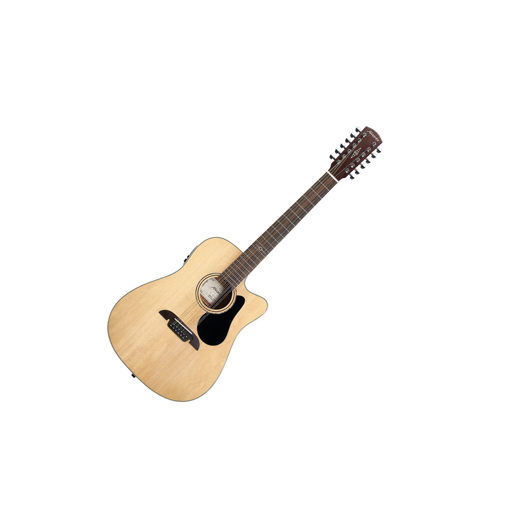 Alvarez Guitars AD60ce Artist 12 String Dreadnought Acoustic/Electric Guitar - Natural