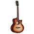 Alvarez Guitars LJP70CEARSHB Artist Elite Acoustic/Electric Little Jumbo Travel Guitar