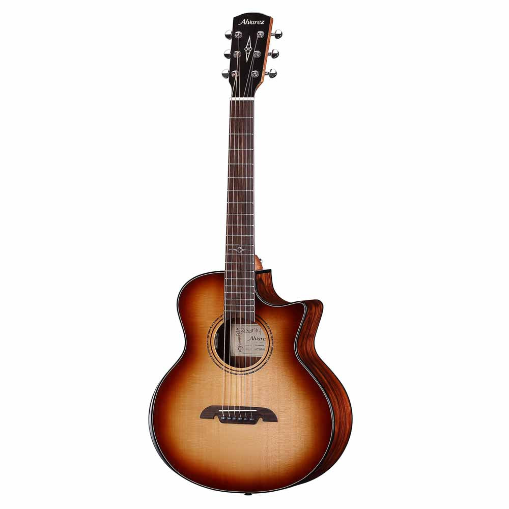 Alvarez Guitars LJP70CEARSHB Artist Elite Acoustic/Electric Little Jumbo Travel Guitar