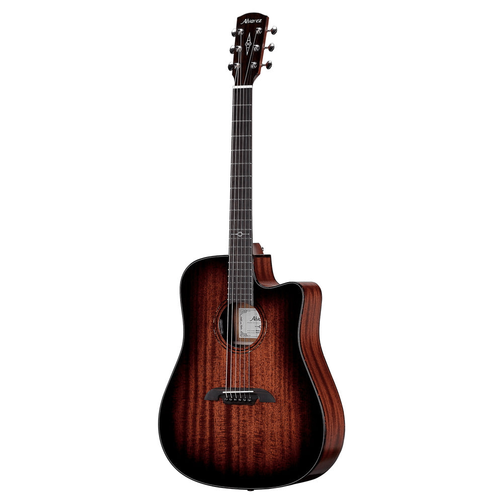 Alvarez Guitars MD66ce Shadowburst Masterworks Series Acoustic/Electric Dreadnought Guitar