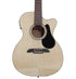 Alvarez Guitars Regent RF26CE Folk/OM Acoustic/Electric Guitar Natural Gloss