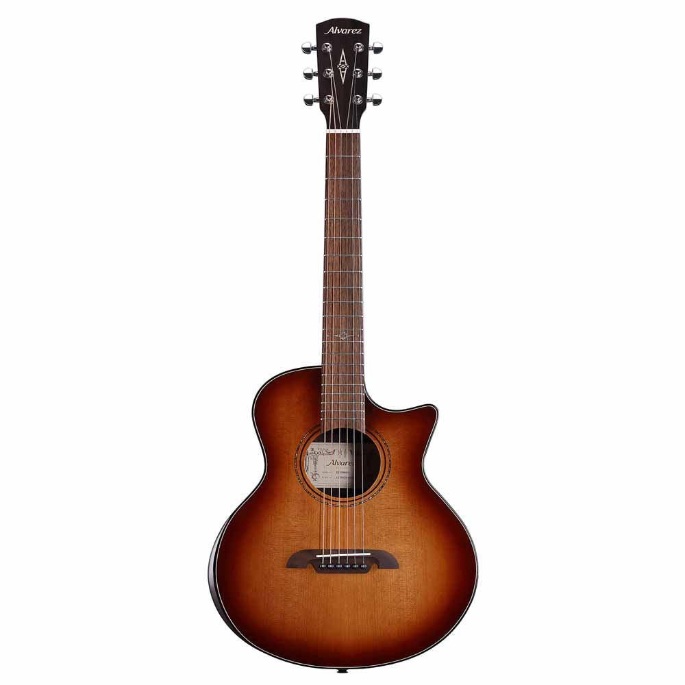 Alvarez Guitars LJE95CEARSHB Artist Elite Acoustic/Electric Little Jumbo Travel Guitar