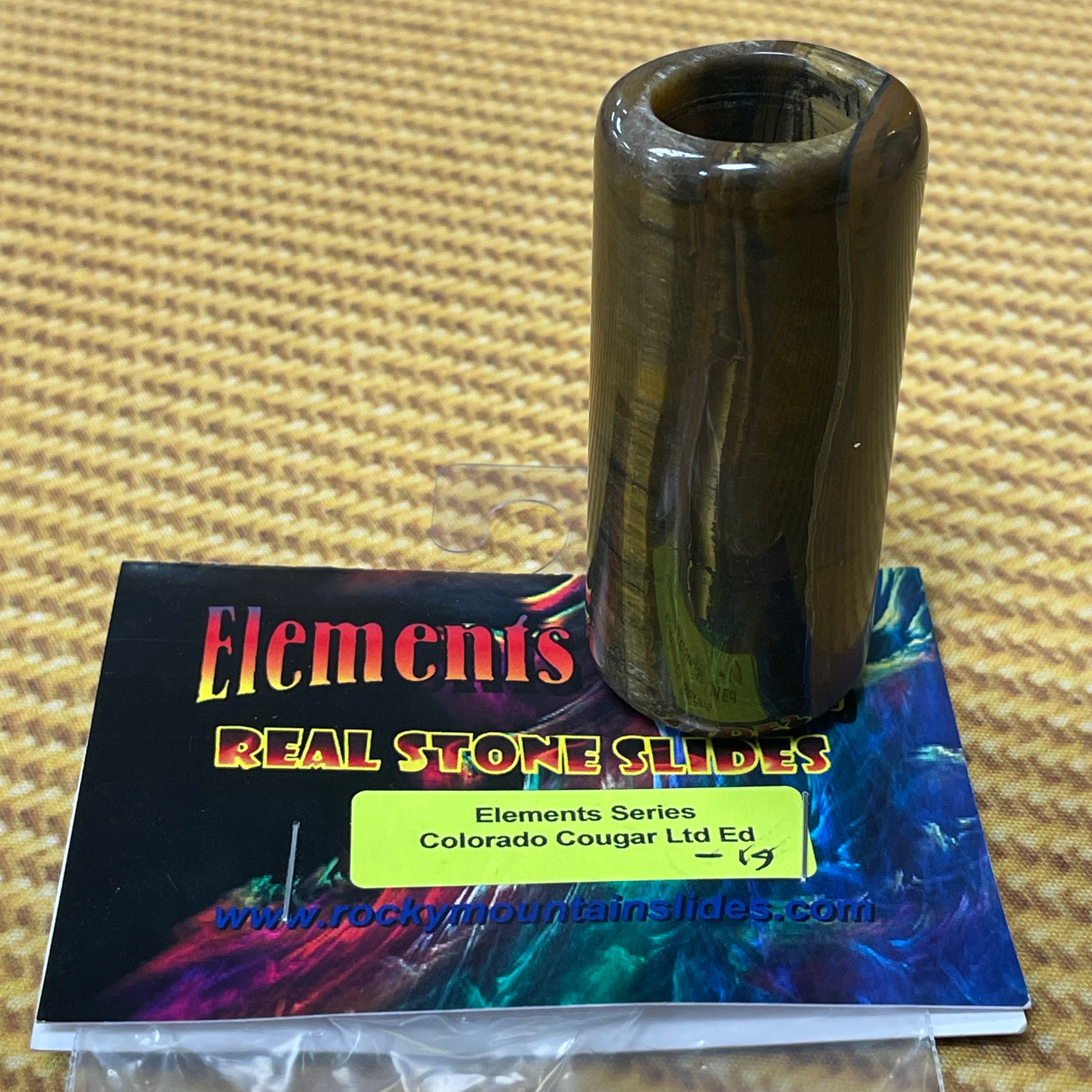 Rocky Mountain Slide Company  Elements Series Stone Slides (Limited Edition Colorado Cougar 19mm)