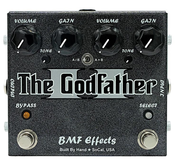 BMF Effects The Godfather II Dual Overdrive Pedal