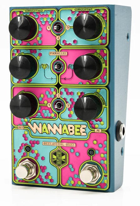 Beetronics Wannabee Beelateral Buzz Dual Drive Pedal