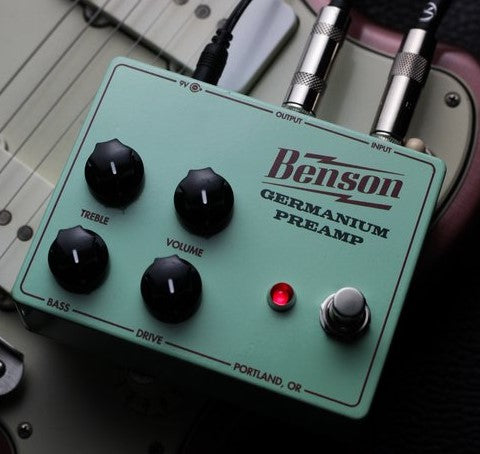 benson amps preamp pedal Benson Amps Germanium Preamp Pedal