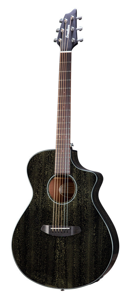 Breedlove Rainforest S Concert Acoustic/Electric Guitar - Black Gold CE