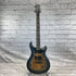PRS Guitars SE Custom 24-08 Poplar Burl LTD - Lake Blue Midnight Burst Electric Guitar
