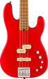 Charvel Pro-Mod San Dimas Bass PJ IV MAH - Bass Guitar - Satin Ferrari Red