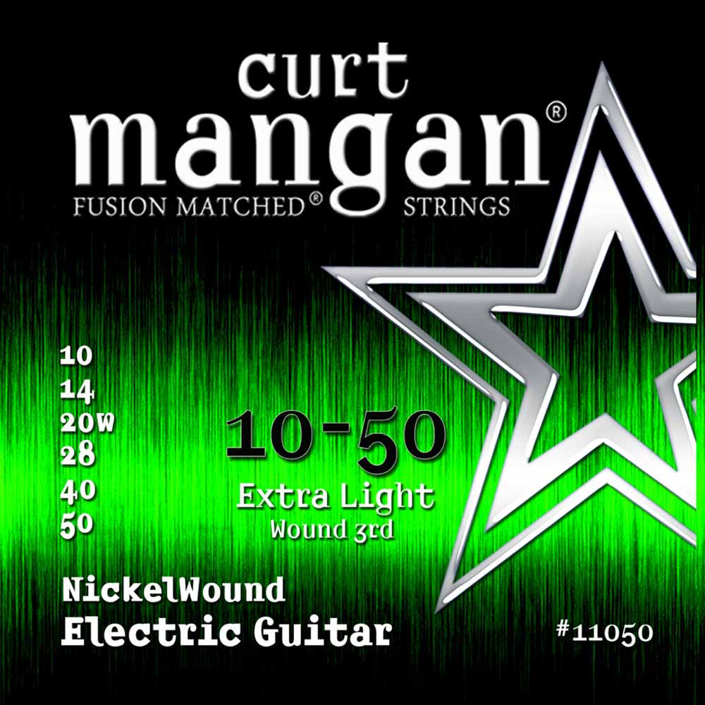 Curt Mangan 10-50 Nickel Wound Electric Guitar String Set