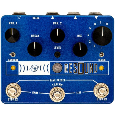 Cusack Music Resound V2 - Digital Reverb Pedal w/ Presets & Extend Switch