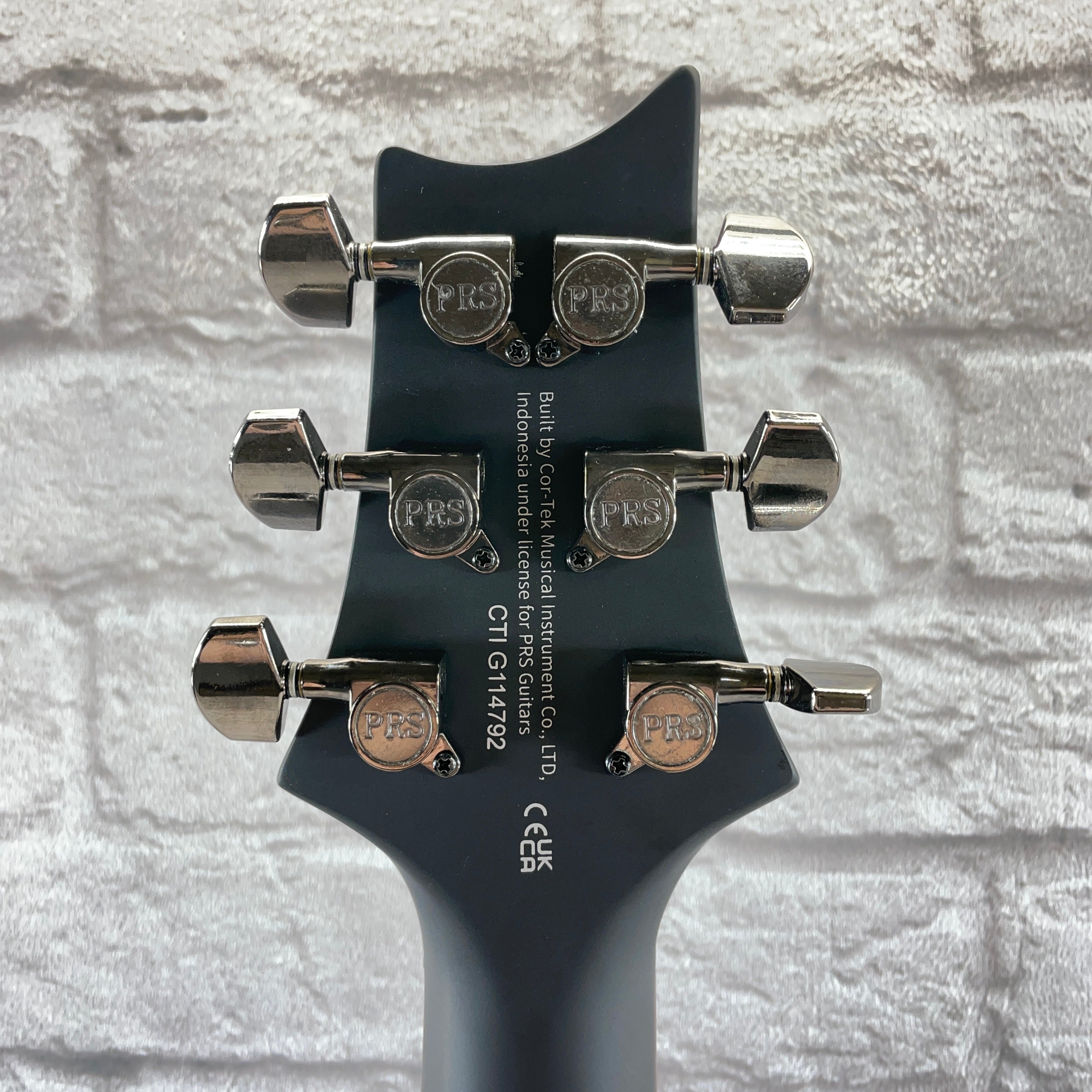 PRS Guitars SE Custom 24-08 Poplar Burl LTD - Lake Blue Midnight Burst Electric Guitar