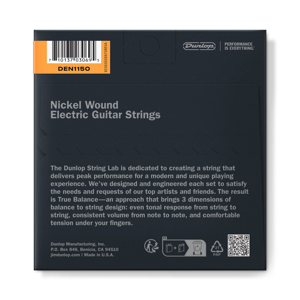 Dunlop Nickel Wound 11-50 Electric Guitar String Set