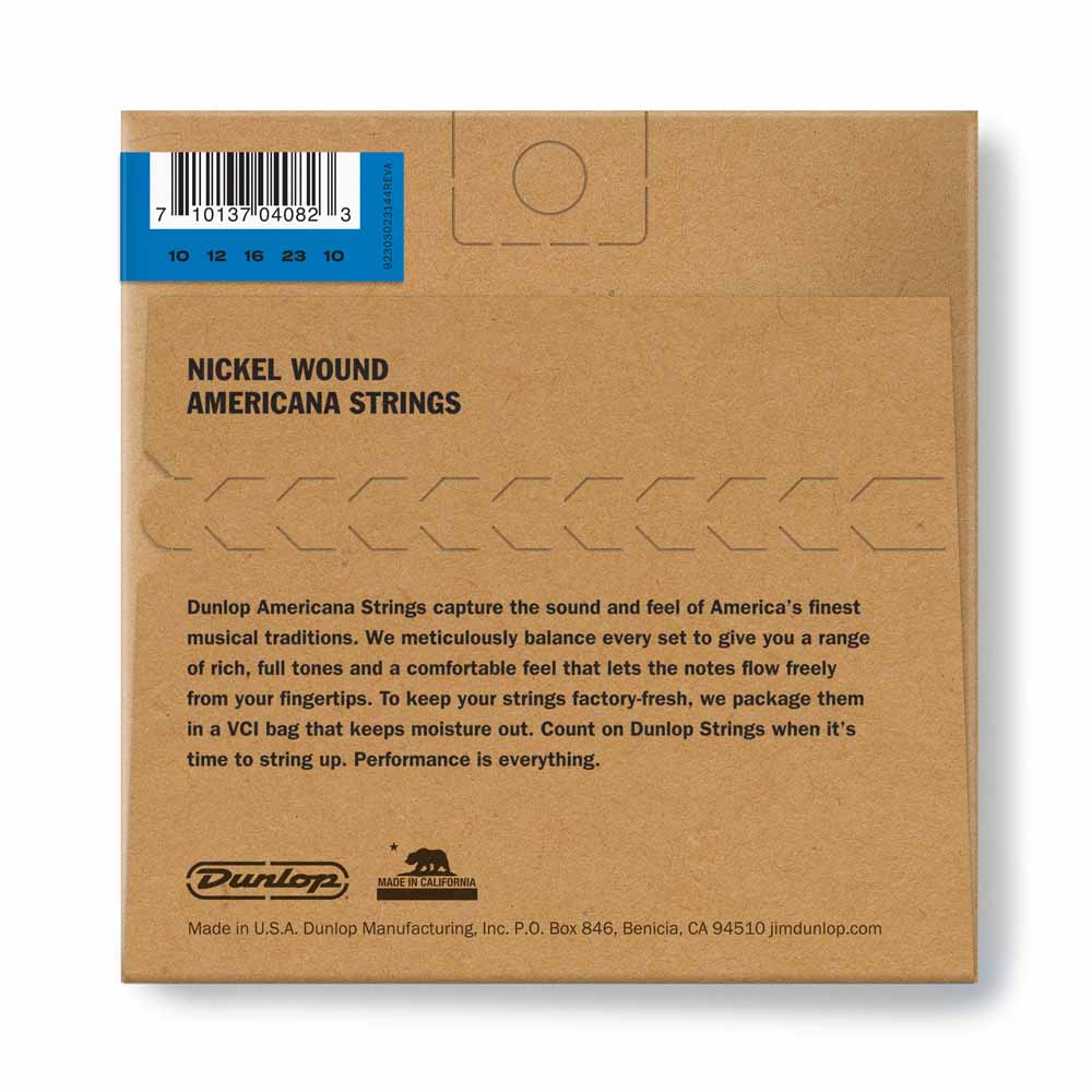 Dunlop DJN1023 5 String Banjo Strings, Nickel Wound,  Medium 10-23